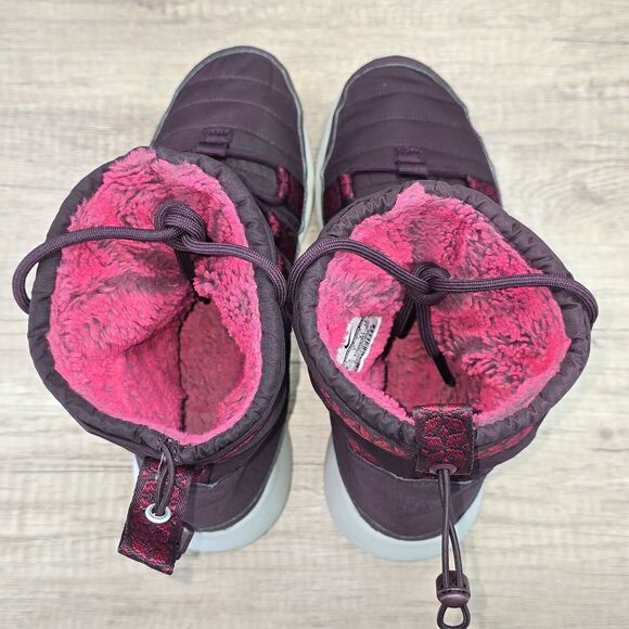 Nike Roshe Run Hi Sneaker Boot Women's Size 9.5 Deep Burgundy Boots (615968-601) - Picture 5 of 9